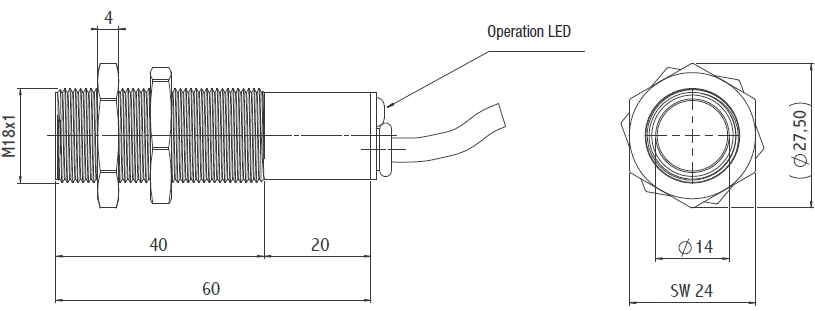 infraredtemperaturesensorir502gdimensions