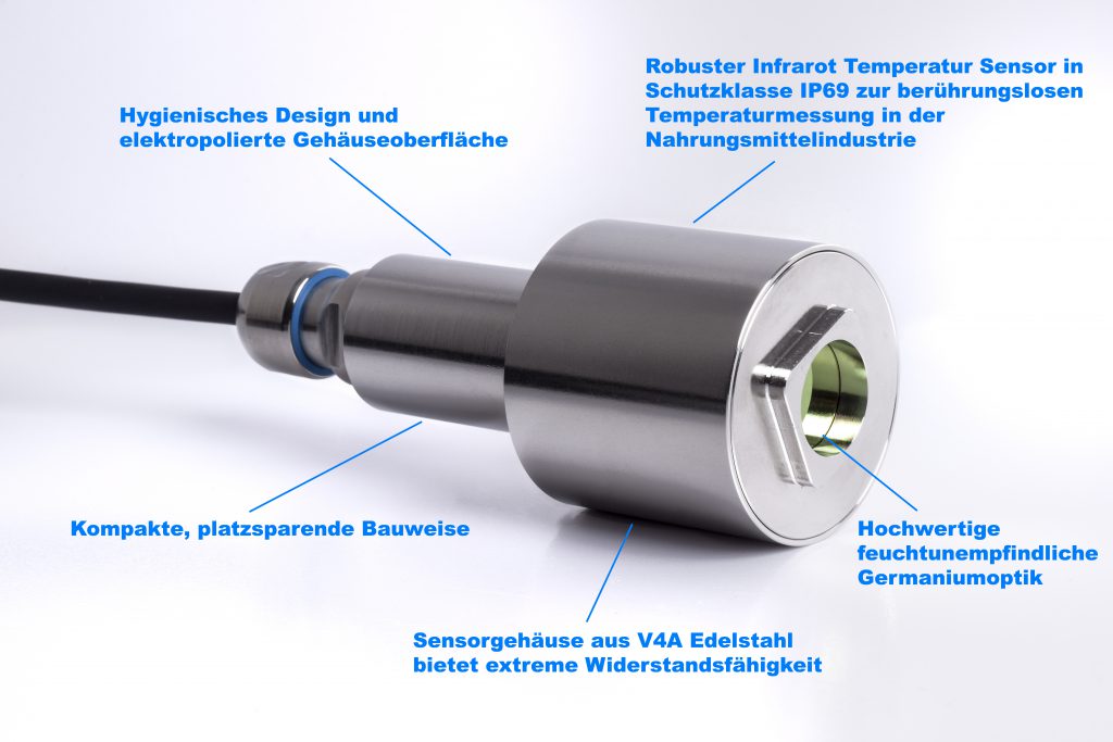 InfrarottemperatursensorIR602inSchutzklasseIP69