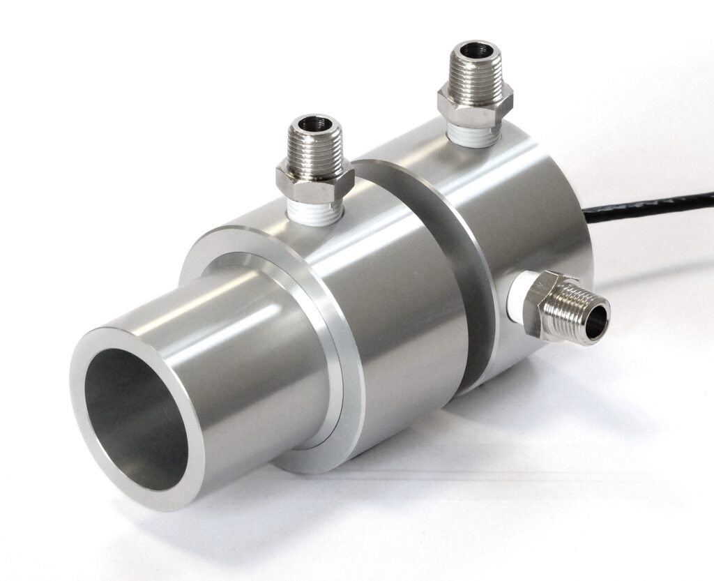 Wasserkühlungs- und Linsenreinigungsaufsatz für das Pyrometer IR702 zum Einsatz in sehr hohen Umgebungstemperaturen